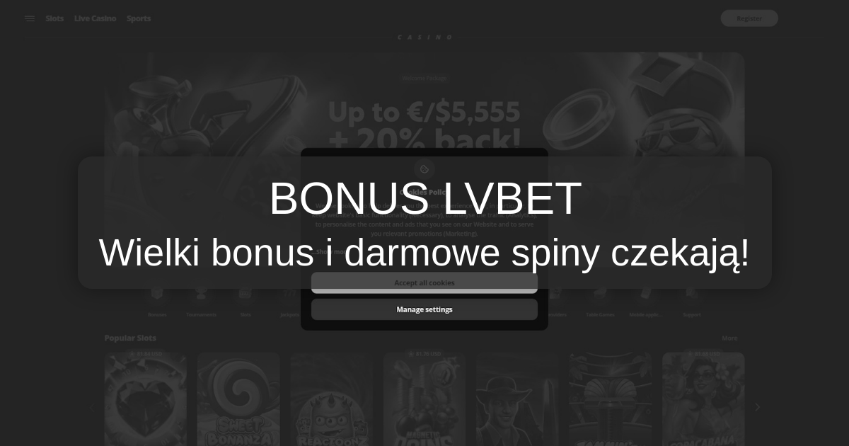LVBet bonus 2026 - Najlepsze oferty w Polsce